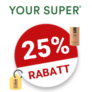 25% Your Super Gutschein