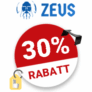 30% ZEUS Thron Gutschein