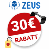 30€ ZEUS Thron Gutschein