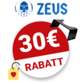 30€ ZEUS Thron Gutschein