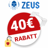 40€ ZEUS Thron Gutschein