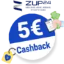 5€ ZUP24 Cashback