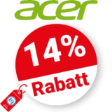 14% Acer Rabatt – Auf Notebooks