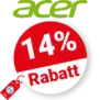 14% Acer Rabatt – Auf Notebooks