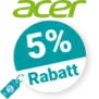 5% Acer Rabatt – Newsletter
