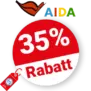 35% AIDA Rabatt – Kinderermäßigung