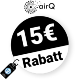 15€ air-Q Gutschein – Auf air-Q science