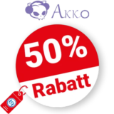 50% AKKO Rabatt – Sale