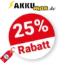 25% AKKUman Rabatt – Angebote