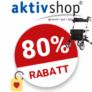 80% aktivshop Gutschein