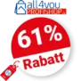 61% All4you Profishop Rabatt – Angebote