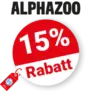 15% alphazoo Rabatt – Im Abo