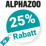 25% alphazoo Rabatt – Newsletter