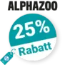 25% alphazoo Rabatt – Newsletter