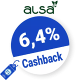 6,4% alsa-hundewelt Cashback – AUF ALLES