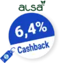 6,4% alsa-hundewelt Cashback – AUF ALLES