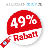49% aluboxen-shop.de Rabatt – Angebote
