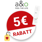 5€ a&o FEEL THE LIFE Gutschein