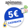 5€ apimanu Cashback