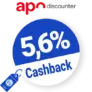 5,6% apo-discounter Cashback – AUF ALLES