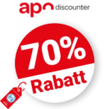 70% apo-discounter Rabatt – Auf Eigenmarken