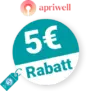 5€ Apriwell Rabatt – Im Monatsabo
