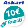 10€ Askari Rabatt – Newsletter