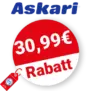 30,99€ Askari Rabatt – Für Jungangler