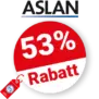53% Aslan Rabatt – Angebote