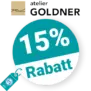 15% Atelier Goldner Rabatt – Newsletter