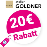 20€ Atelier Goldner Gutschein – Neukunden