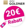 20€ Atelier Goldner Gutschein – Neukunden
