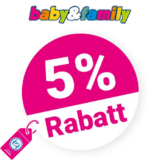5% baby&family Gutschein – Auf Babyschalen, Kindersitze
