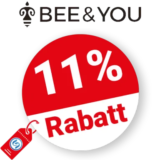 11% BEE & YOU Rabatt – Sale