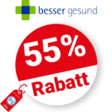 55% Besser Gesund Rabatt – Auf Rabattaktionen