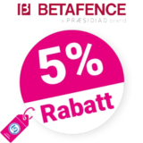 5% Betafence Gutschein – AUF ALLES