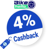 4% Bikehello Rabatt – Cashback