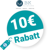 10€ BK-solutions Rabatt – Newsletter