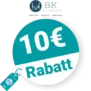 10€ BK-solutions Rabatt – Newsletter