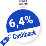 6,4% Blumenmädchen Rabatt – Cashback