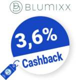 3,6% BLUMIXX Rabatt – Cashback
