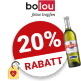 20% bolou Gutschein
