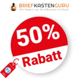 50% Briefkastenguru Rabatt – Sale