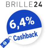 6,4% Brille24 Rabatt – Cashback