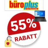 55% büroplus Gutschein