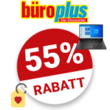 55% büroplus Gutschein