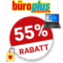 55% büroplus Gutschein