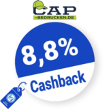 8,8% Cap-Bedrucken Rabatt – Cashback