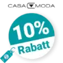 10% CASAMODA Rabatt – Newsletter