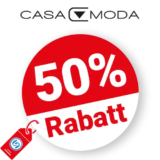 50% CASAMODA Rabatt – Sale